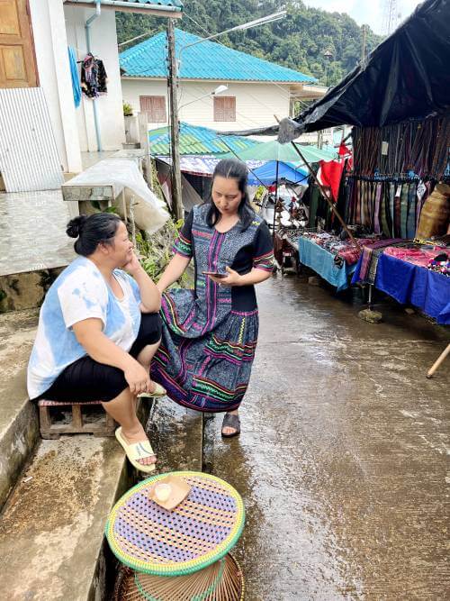 清邁Hmong Doi Pui村落居民，當地人生活照