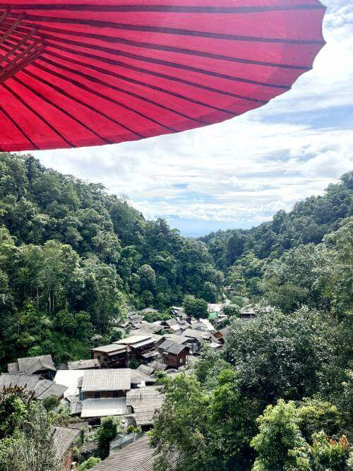 清邁湄康蓬Mae Kham Pong Village村落，寧靜的鄉村景色