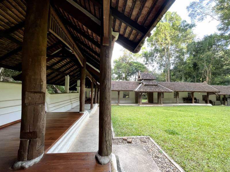 清邁Wat Pha Lat禪寺，寧靜的寺廟景觀